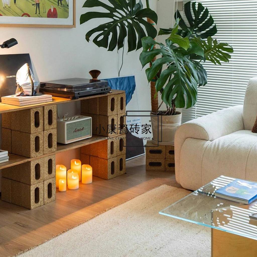 Straw Brick DIY Display Rack Eco-friendly Building Material Display ...