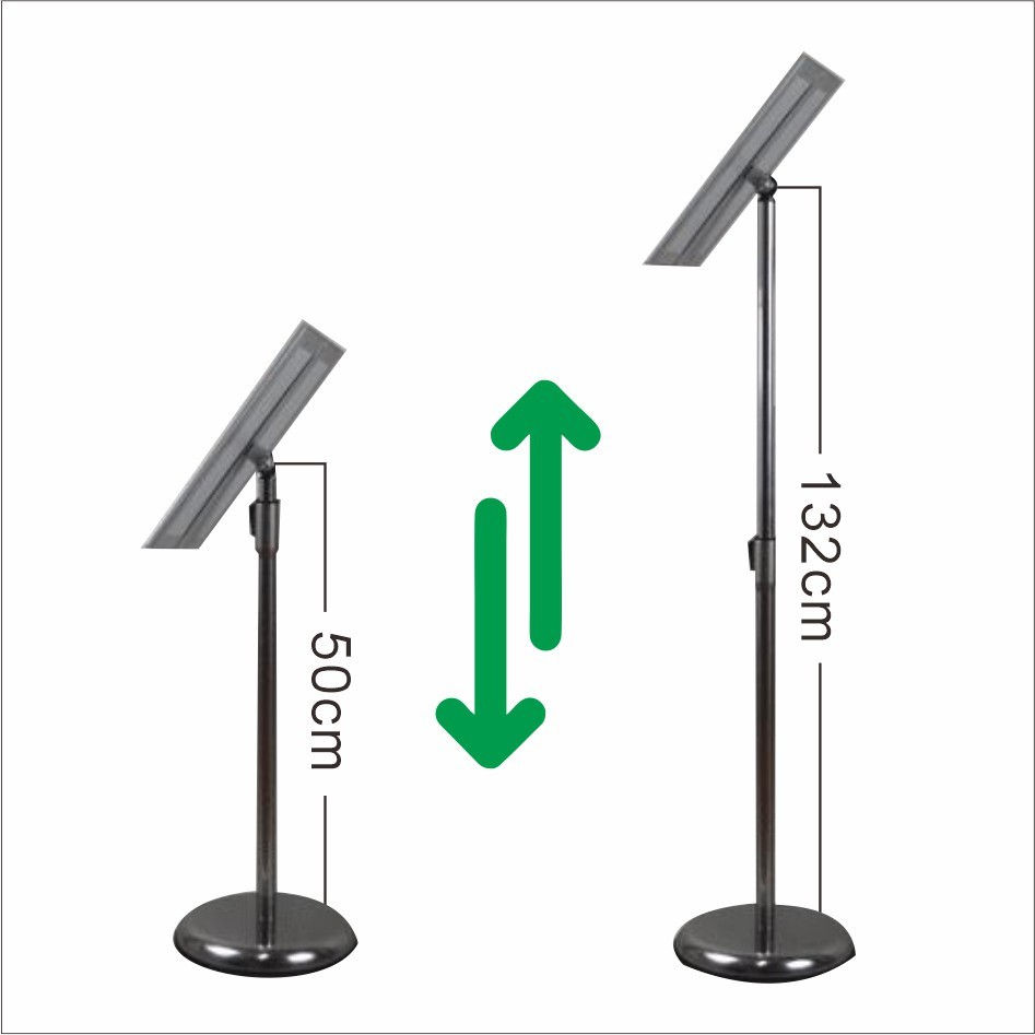 A4 Aluminum Sign Stand / Display Frame Standee Office Store Promo Menu ...