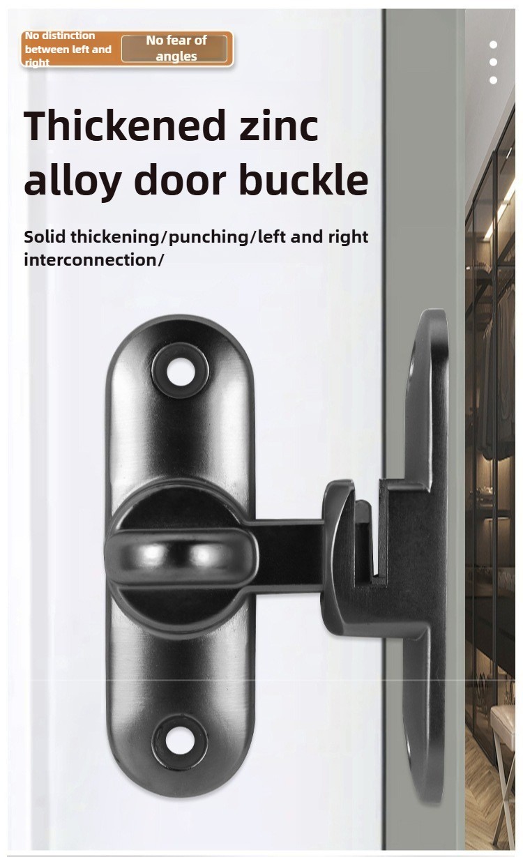 Zinc alloy Hook Latch Window Drawers Cabinet Locks 90/180 Degree Barn ...