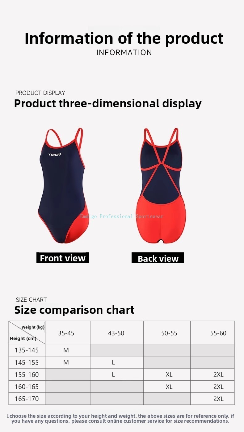 2026 Women's Competitive Training & Racing Swimsuit One-Piece with X ...