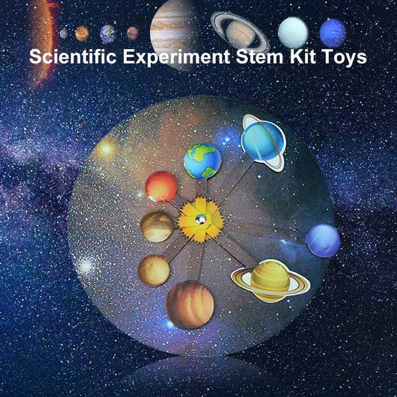 DIY Solar System Planets Model Scientific Experiment Toy Kids Eduional ...