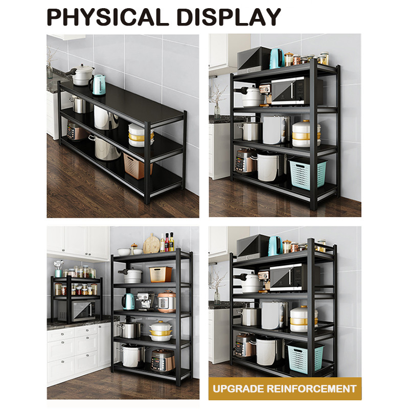 【Use 10 Years】Steel Rack Boltless Rack Heavy Duty Adjustable Height ...