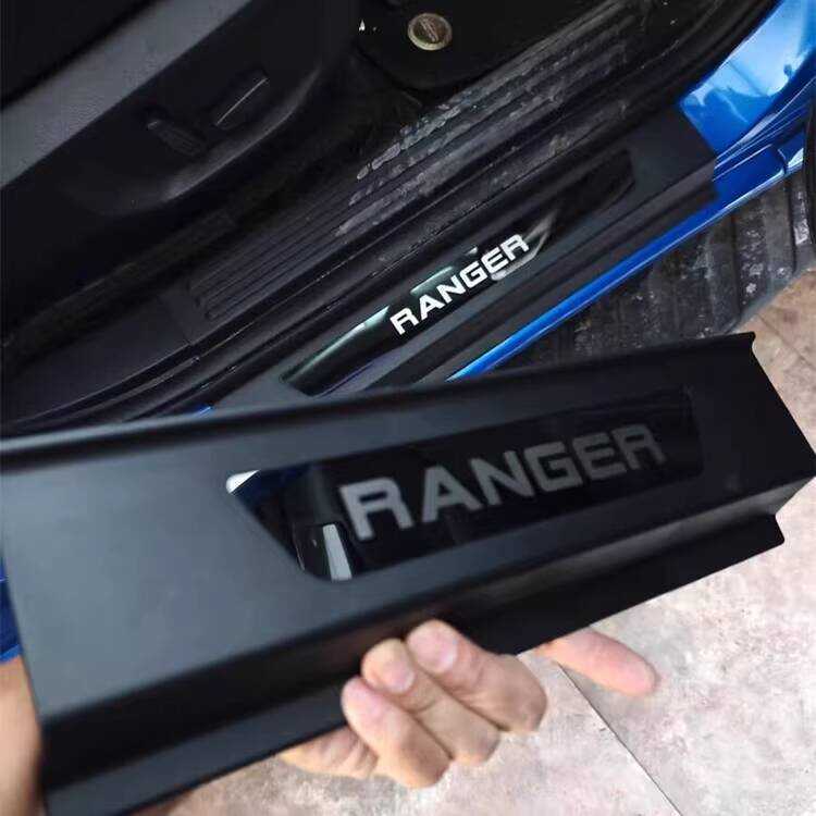 2023 Ford Ranger Raptor Pickup Truck Modified Door Sill Welcome Anti ...