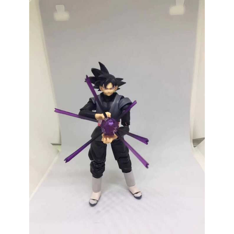 Anime Black Goku Zamasu Roshi Super Saiyan Articulated Action Figure ...