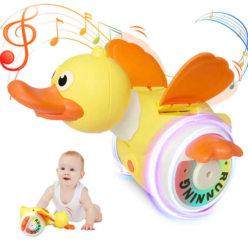 Kid Electric Rotating Duck Simulated Foraging Free Rotation Duck Sound ...