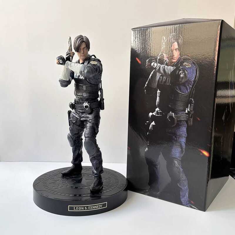 Y Biohazard Game Scott Kennedy Anime Resident Evil Police Leon PVC ...