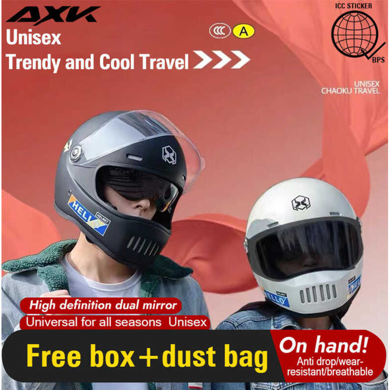 on hand ！AXK 901 New National Standard Motorcycle Helmet 3C Certified ...