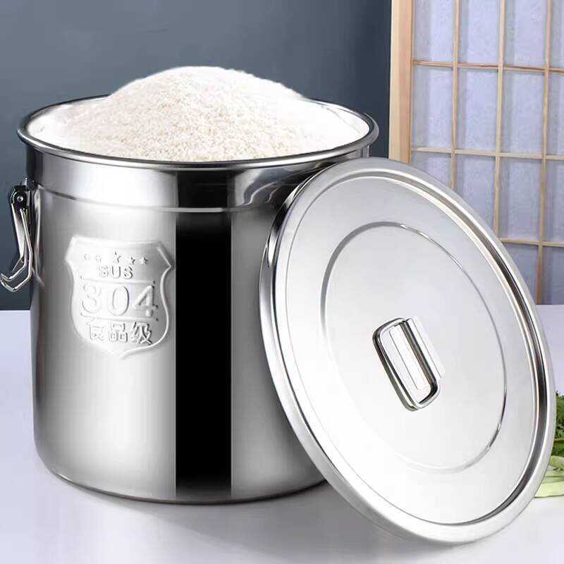 Household Insect-Proof Moisture-Proof Sealed Bucket Box Grain Storage ...