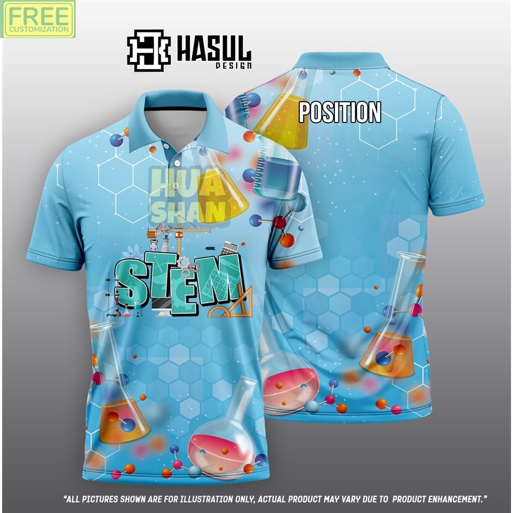 [FREE CUSTOME]2026 STEM SUBLIMATION UNIFORM POLOshirt for men women ...