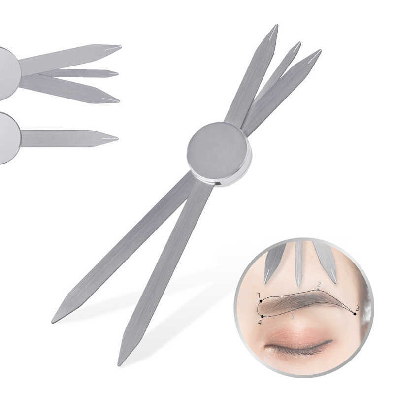 Tattoo Compass Makeup Ruler Auxiliary Device Tattoo Eyebrow Tattoo ...