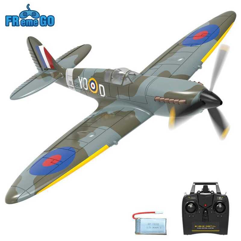 New Volantex Spitfire RC EPP 400Mm Wingspan RC Fighter One Key ...