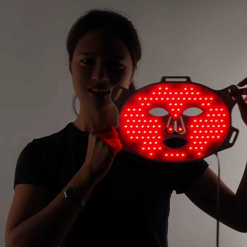 New Beauty Instrument Light Emitting Diode Mask 122 Red Light Mask ...