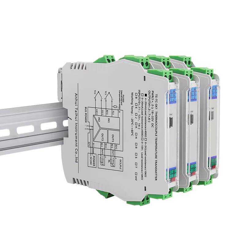Thermocouple Temperature Isolation Transmitter for High-Temp Furnaces ...