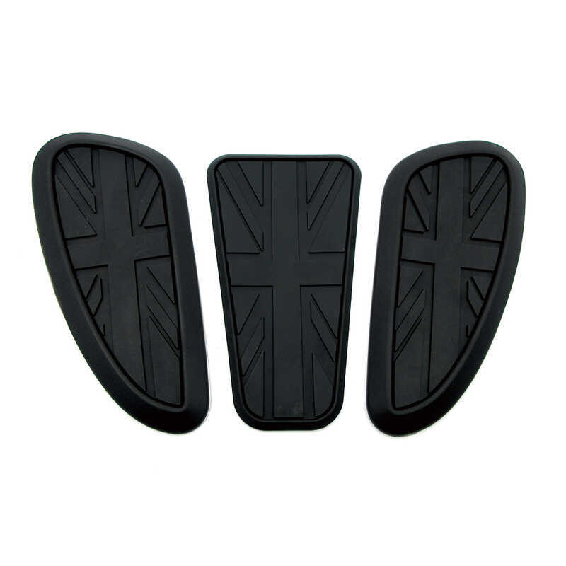 Motor Retro Cafe Racer Gas Fuel Sticker Protector Sheath Knee Tank Pad ...