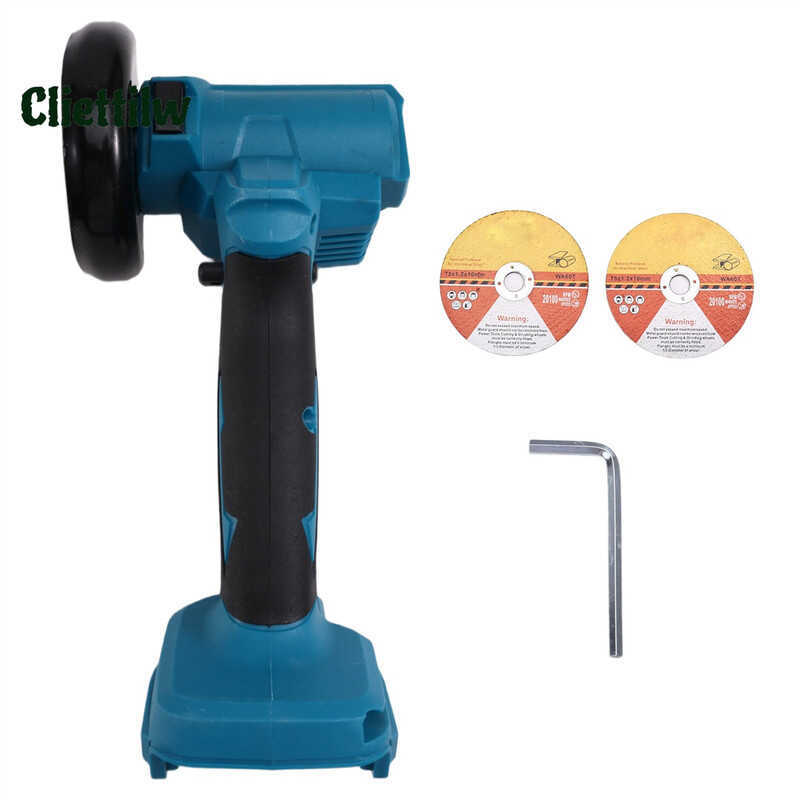 Mini Angle Grinder 3 Inch Cordless Polishing Machine Cutting Grinder+2 ...