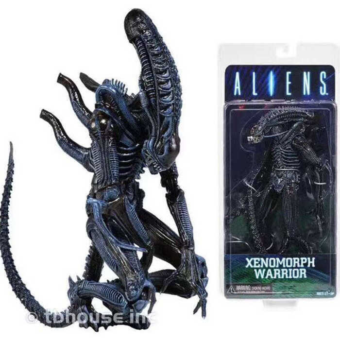 Alien NECA Vs. Predator Wave 2 1979 Transparent Skull Alien, Blue Alien ...