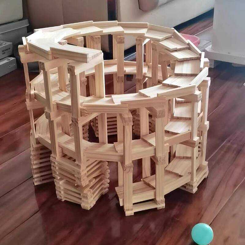 Archimedes Building Blocks Wooden Strips Original Kaple Wood Pieces ...