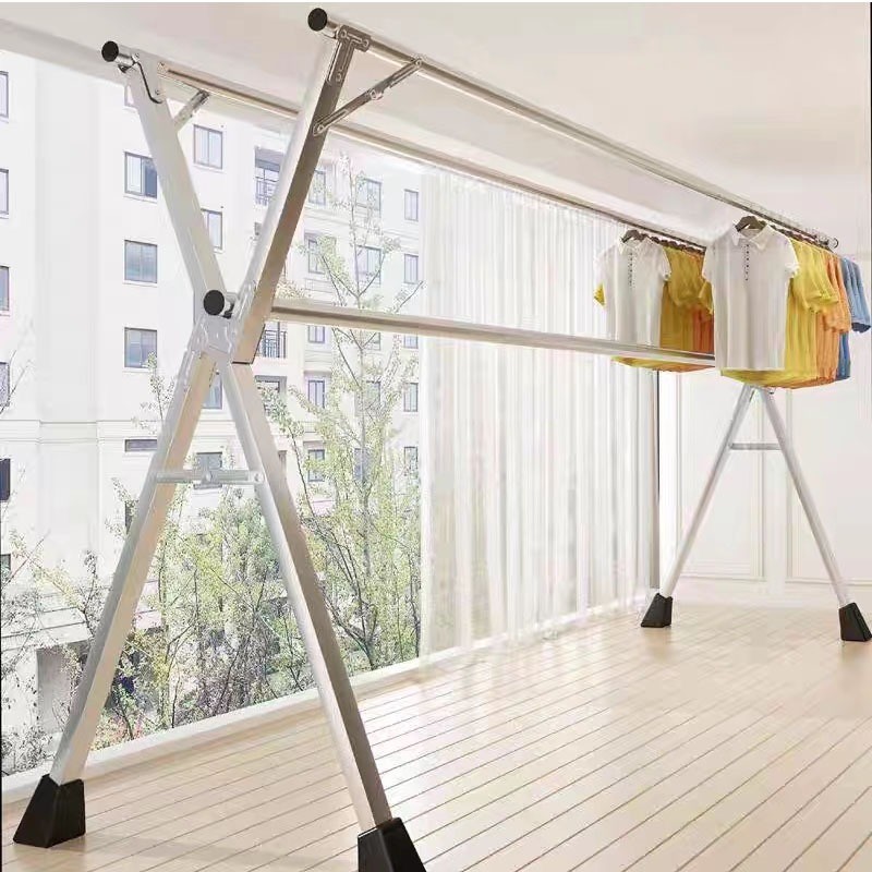 Foldable Sampayan Stainless Clothes Hanger Rack Laundry Drying Rack ...