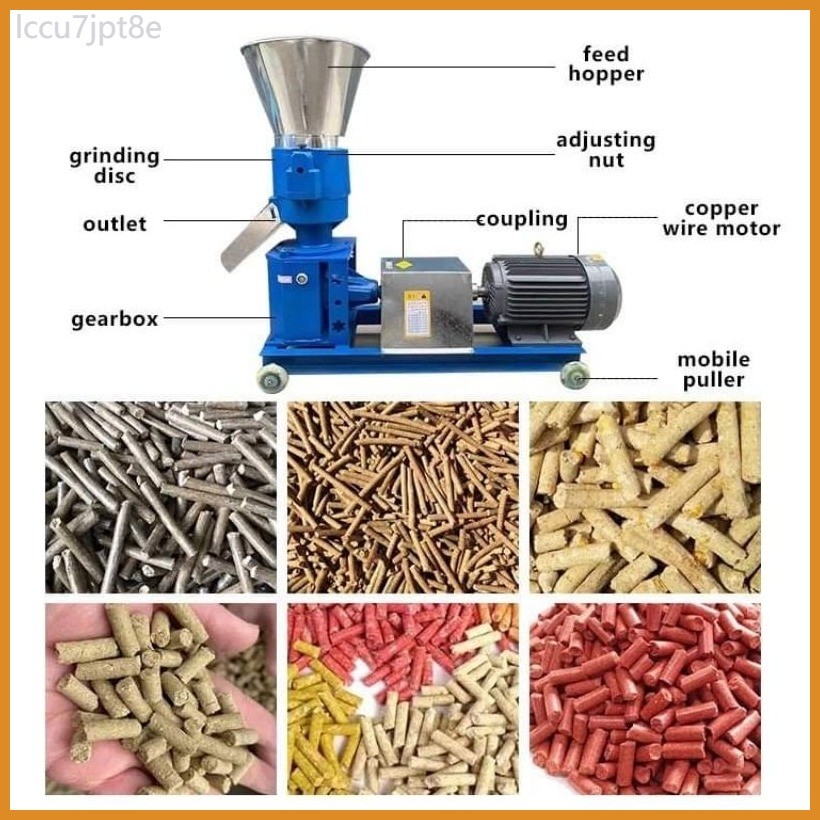 Must Top Feed Pelletizer Machine / Feed Pellet Machine / Electric ...
