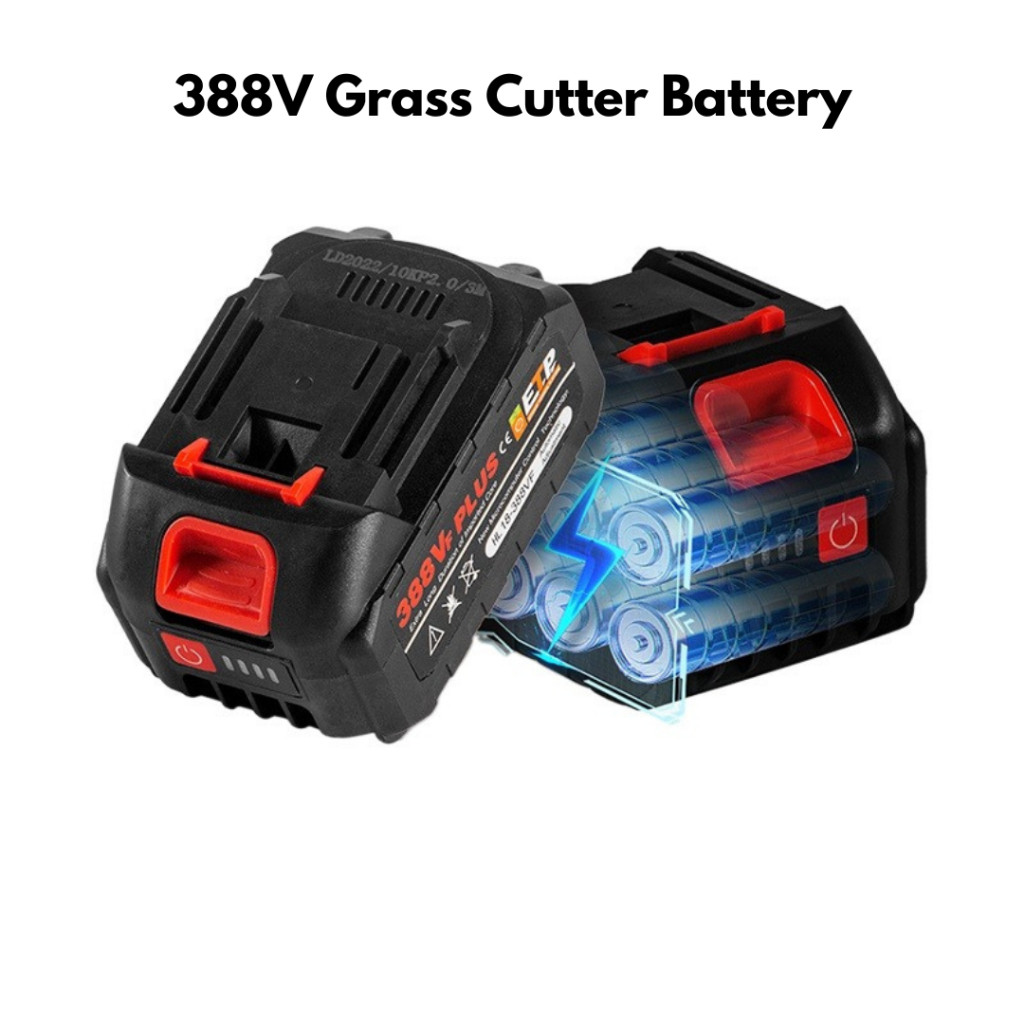 388V Grass Cutter Battery Rechargeable Lithium Battery Replacement ...