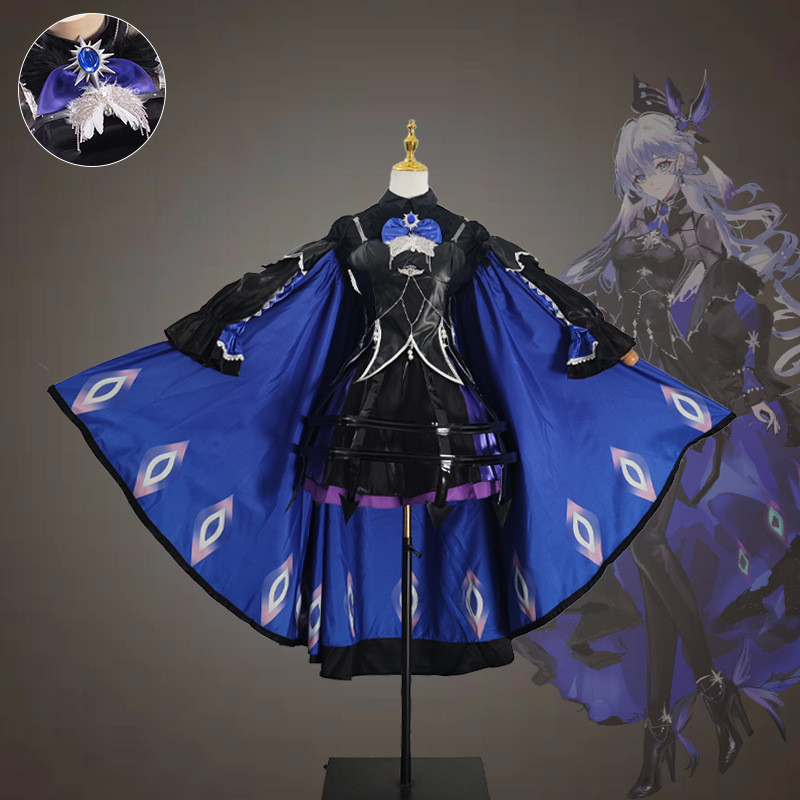 Colonial Star Twin Railway Cosplay Cosplay Costume Robin Cos Costume 2D ...