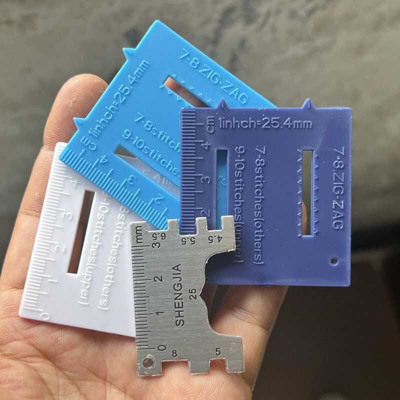 Needle Gauge Caliper Garment Ruler Shoe Upper Accessories Leather Hand ...