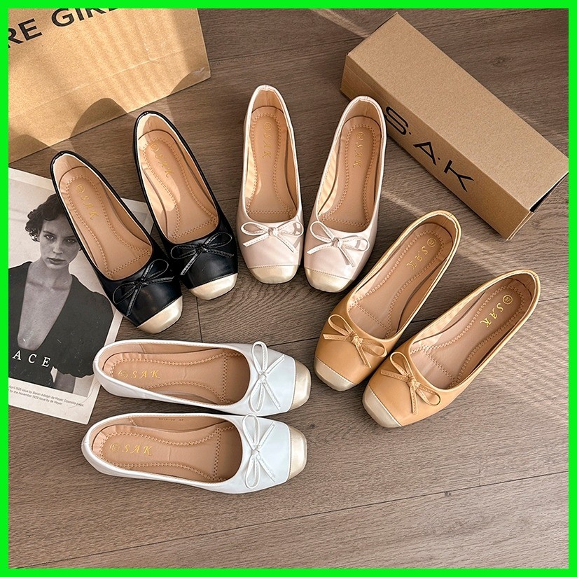 ⭐ 【weghj.shop】 New Fashion Women Doll Shoes Office Flat Shoes Daily ...