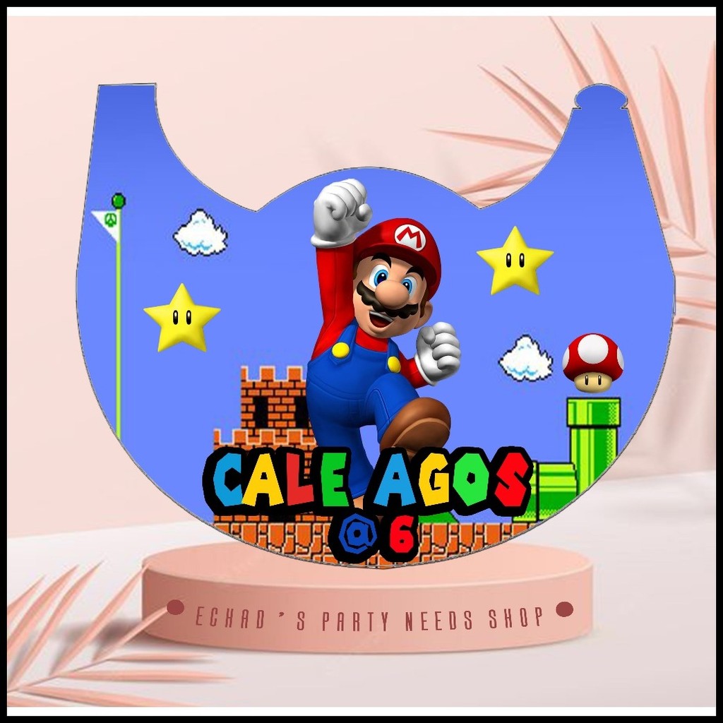 SUPER MARIO Customize Party Hats (10pcs./order) | Shopee Philippines