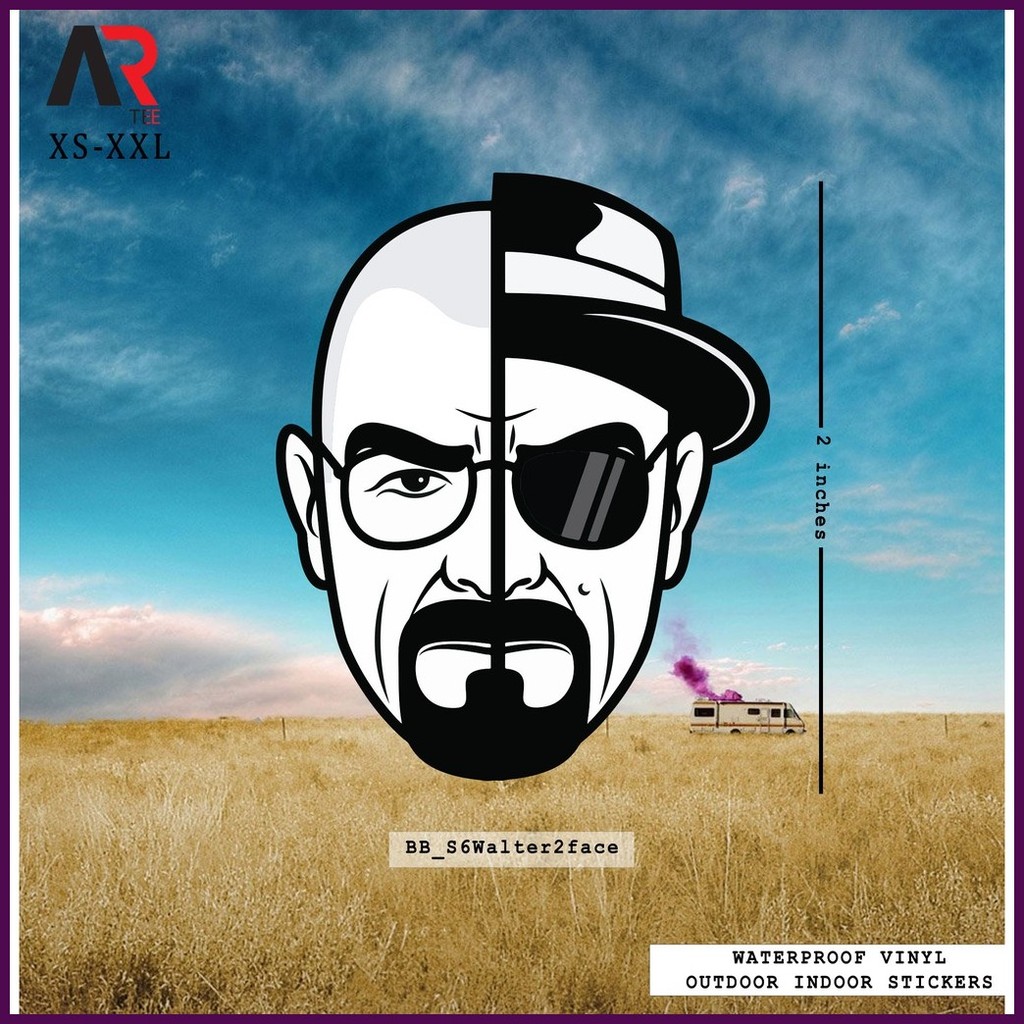 ∮ ☪ Breaking Bad Waterproof Sticker Outdoor Indoor sticker design ...