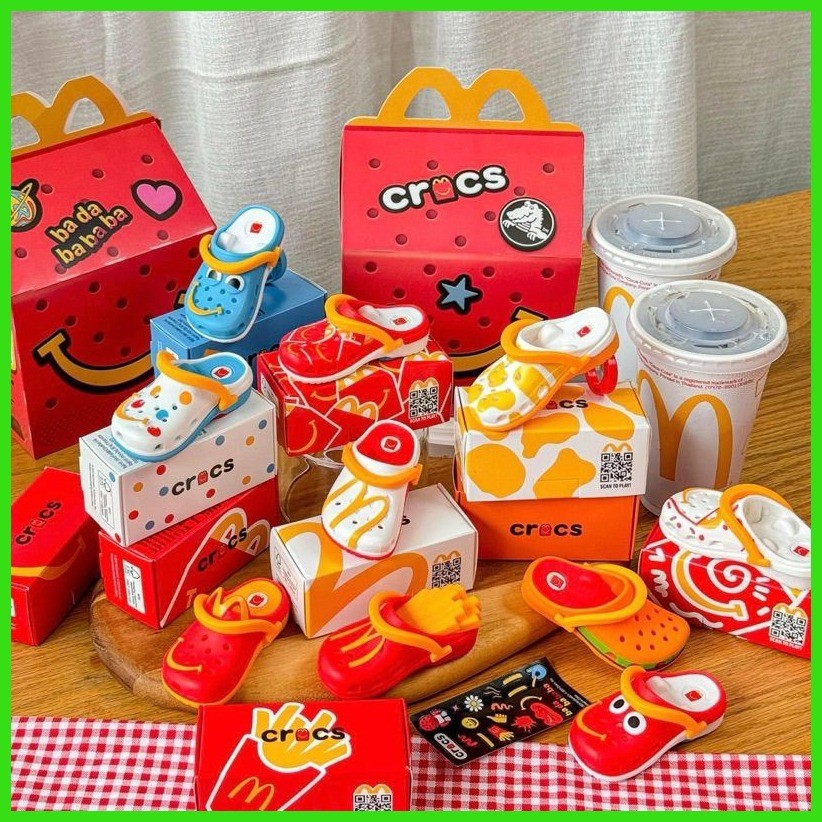 ∏ ♝ (1pc) McDo Crocs x McDonald's Keychain Original 2024 Happy Meal Toy ...