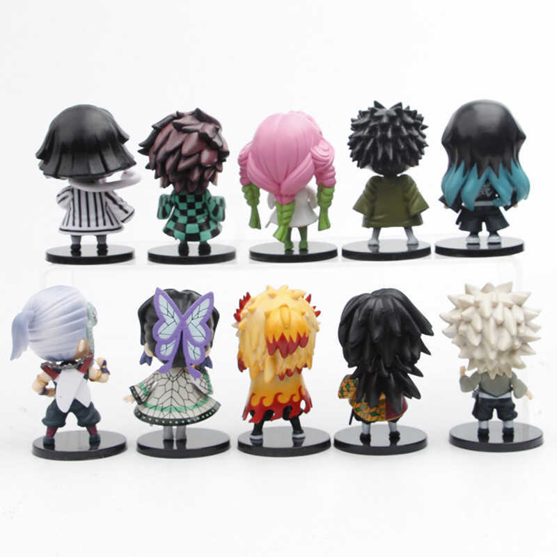Cross-Border 5 10 Models Demon Slayer Team Tanjiro Hashira Nezuko ...