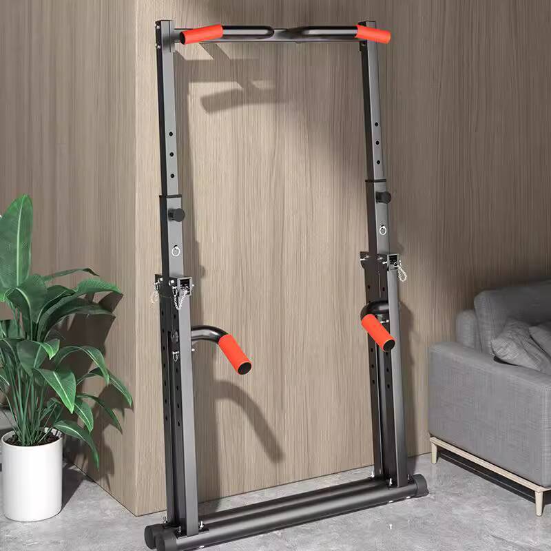 Home Indoor Pull-Up Bar Horizontal Bar Double Bar Rack Single Bar Floor ...