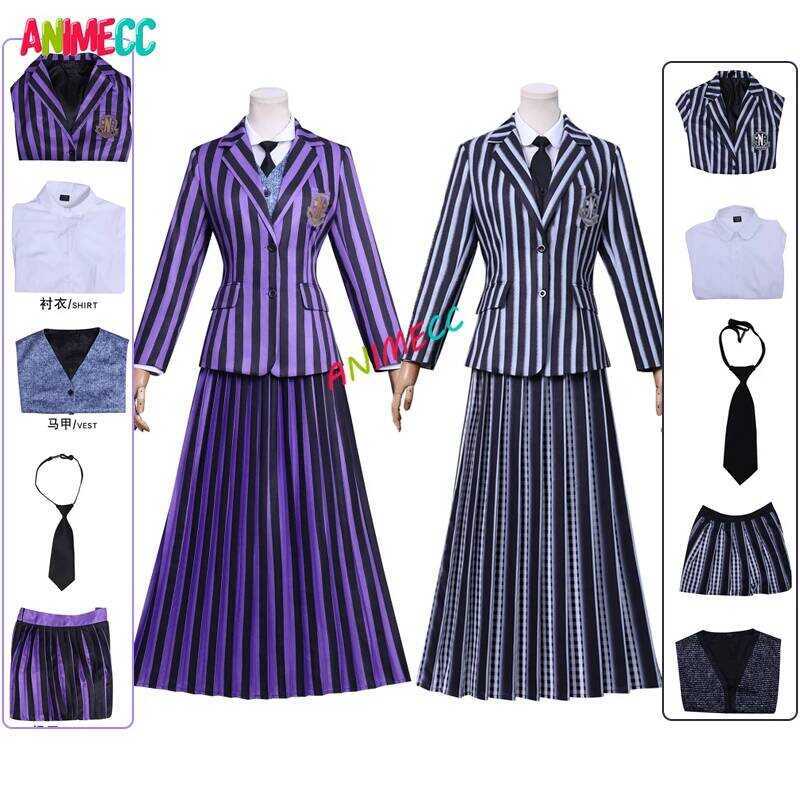 Y ACC IN STO Wednesday Season 2 Agnes Enid Sinclair Cosplay School ...