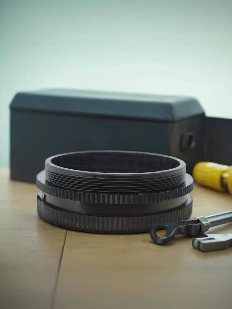 ☑♥ Microscope Light Source Connection Ring Adapter 48mm Stereo ...