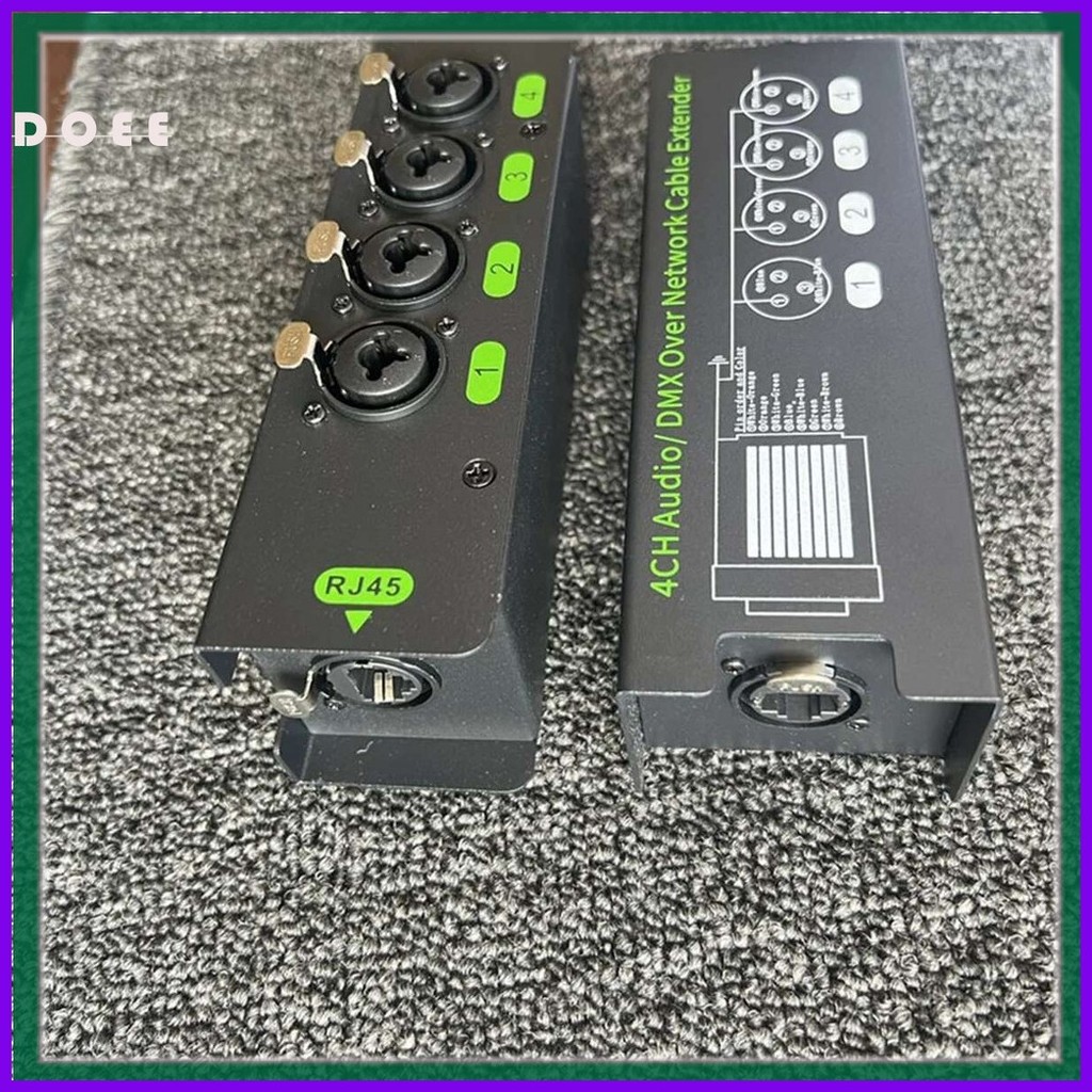 ˇ 1Pair 4-Channel 6.5 + 3-Pin XLR Audio/DMX over Cable DMX512 Network ...