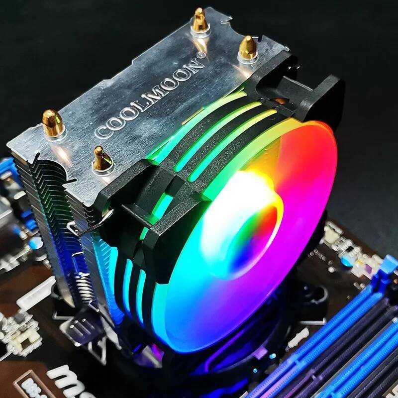 0 CPU 1 Cooler Coog Fan 3Pin 4Pin Ventilador Silent For Intel 775 1150 ...