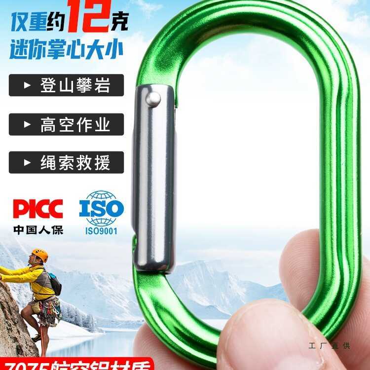 Mini O-Shackle Small Automatic Master Lock Threaded Backpack Keychain ...