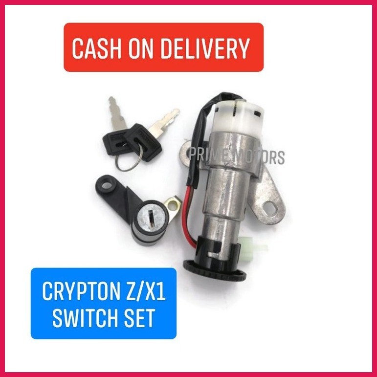 CRYPTON Z KEY SET (MAIN AND SEAT LOCK) | Shopee Philippines