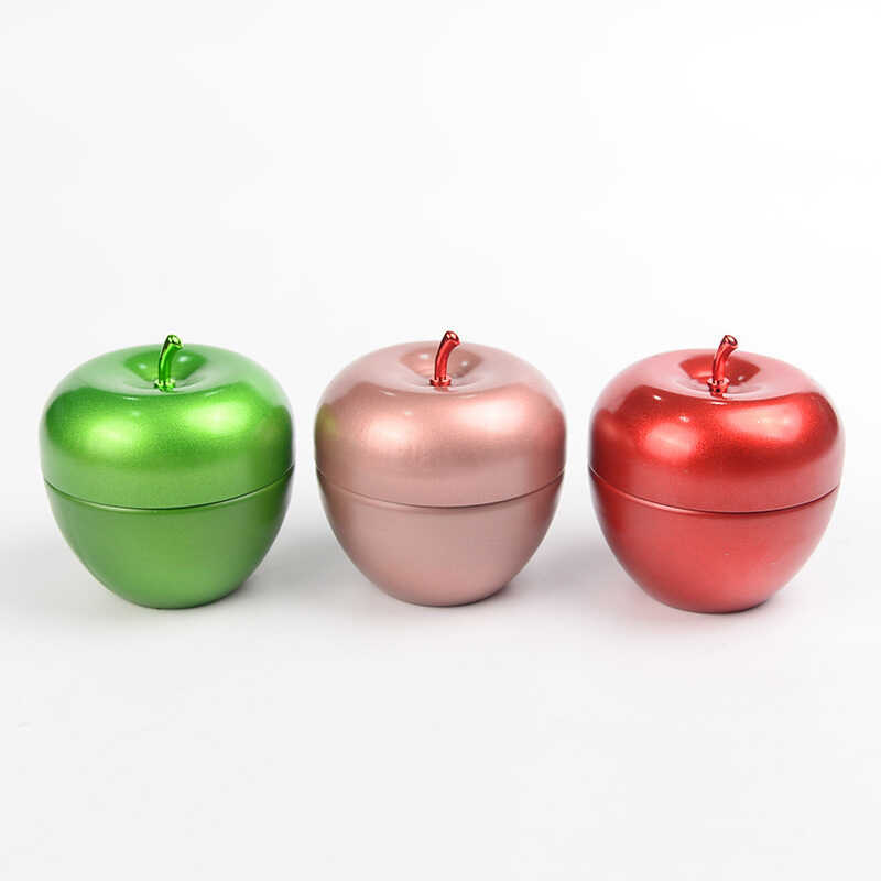 shopee Apple Candy Food Packaging Christmas Gift Tinplate Storage ...