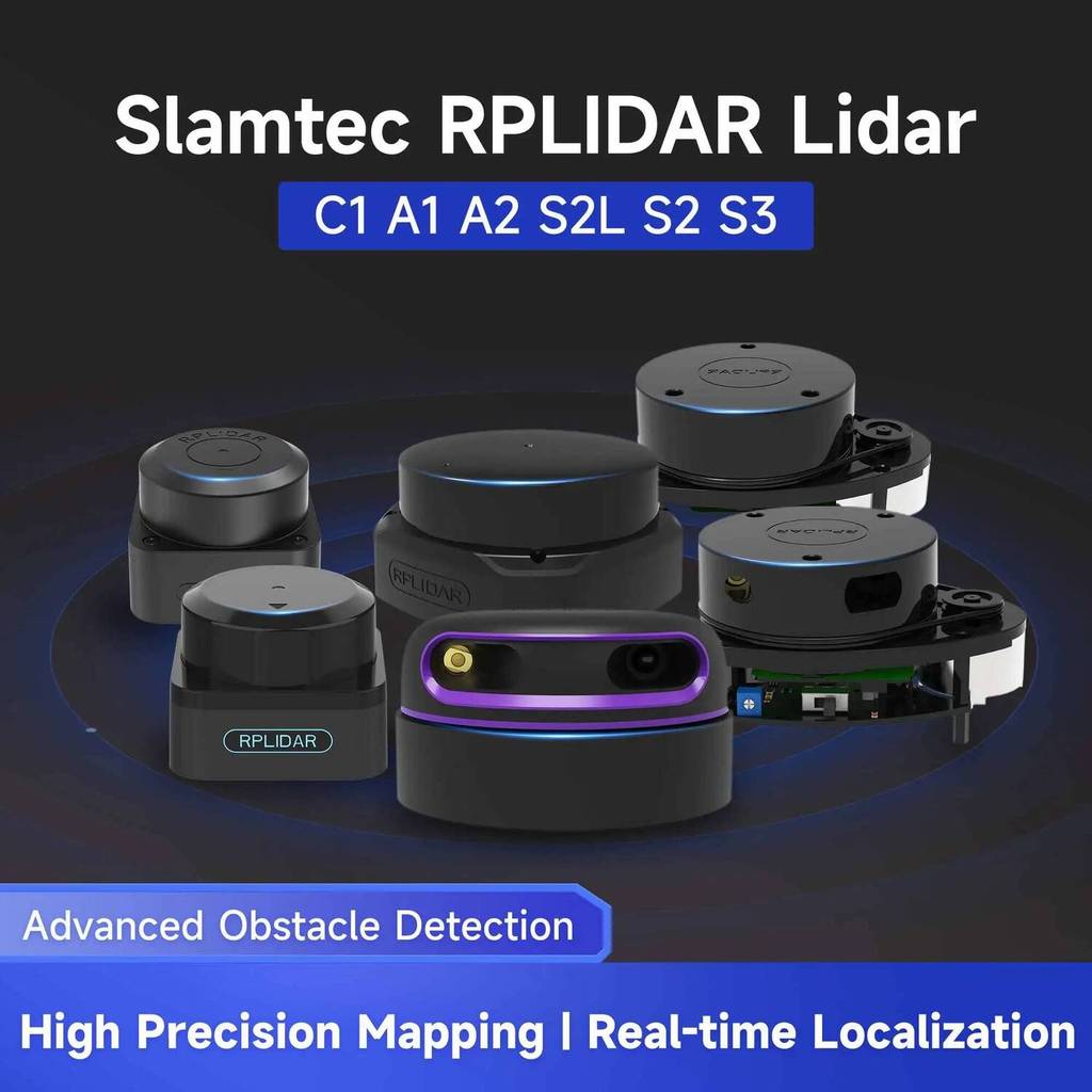 Slamtec RPLIDAR SLAM Lidar 360 Degree 12M Scanning Radius Sensor ...