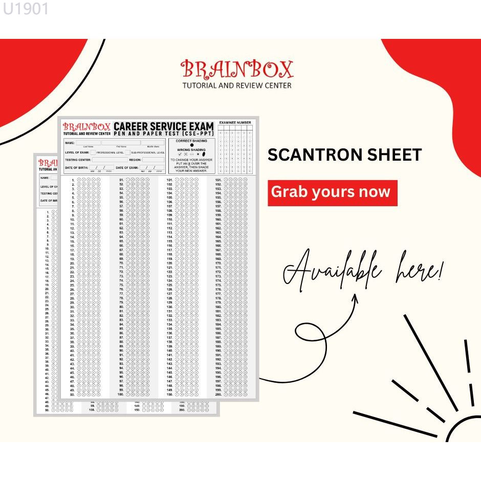 Shop scantron for Sale on Shopee Philippines