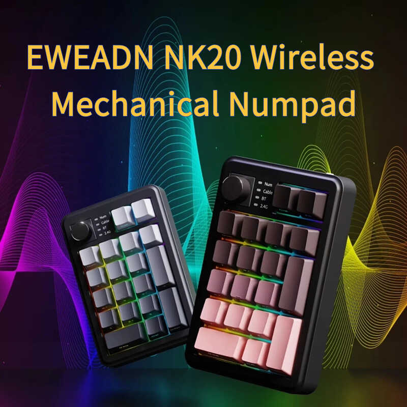 Number pad Hot Swappable Numpad NK20PAD Wireless Numric Keypad ...
