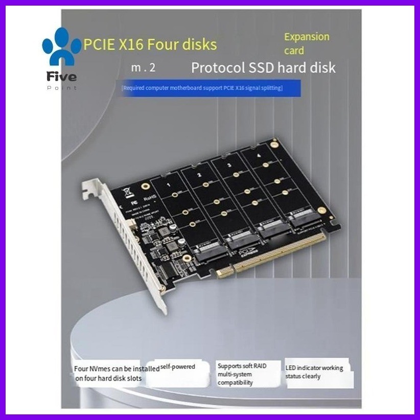 PCIEX16 NVME PCB PH44 NVME PCIE Signal Split Array Card Array Expansion ...