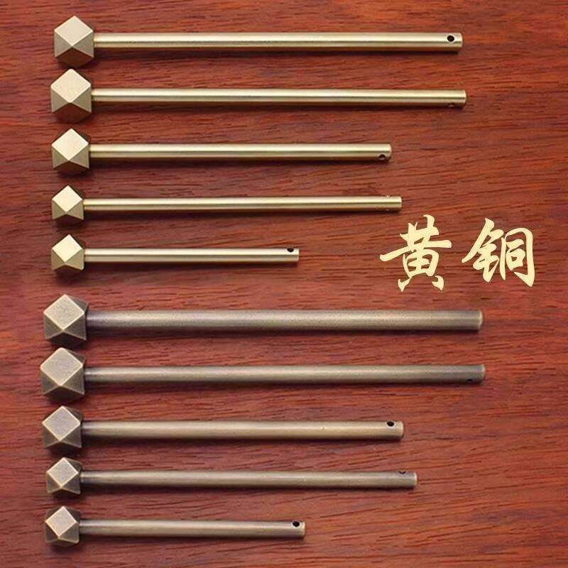 Chinese Furniture Cabinet Door Bolt Straight Bar Round Bookcase Rod ...
