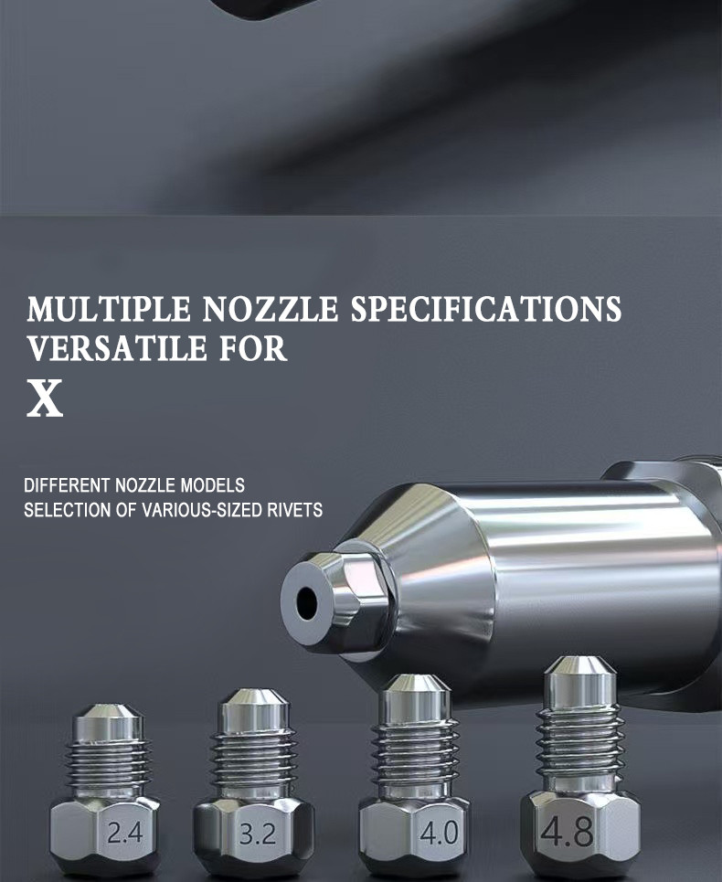 Electric Riveter Drill Rivet Machine Rivet Nut Tool Attachments ...