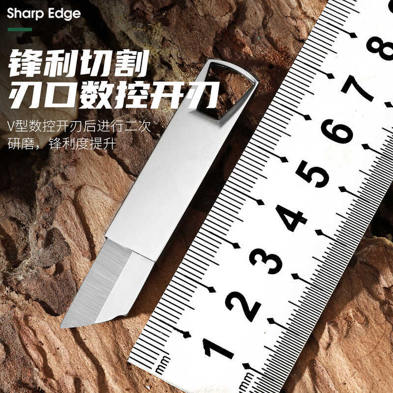 Mini Knife New U Disk Knife Folding Small Push Knife Portable Keychain ...