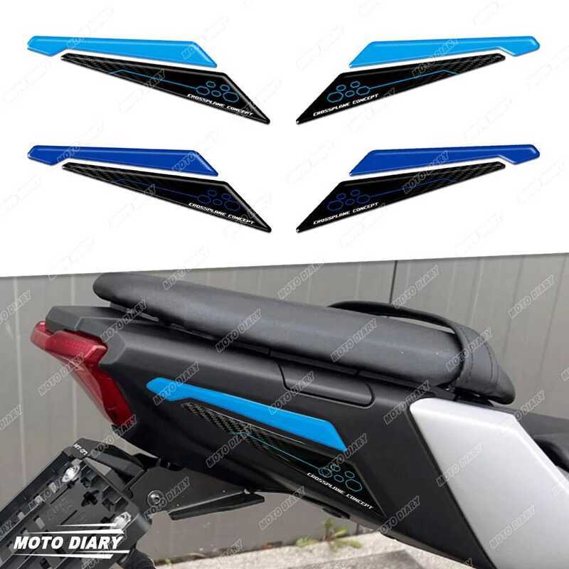 Resin 3D Motorcycle Sticker Set Tail Section Decals Waterproof For Mt ...