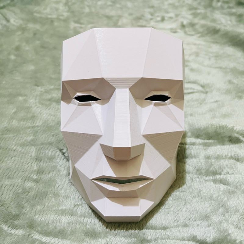 Low Poly Mask | Cosplay | Costume | Halloween | 3D Printed | Shopee ...