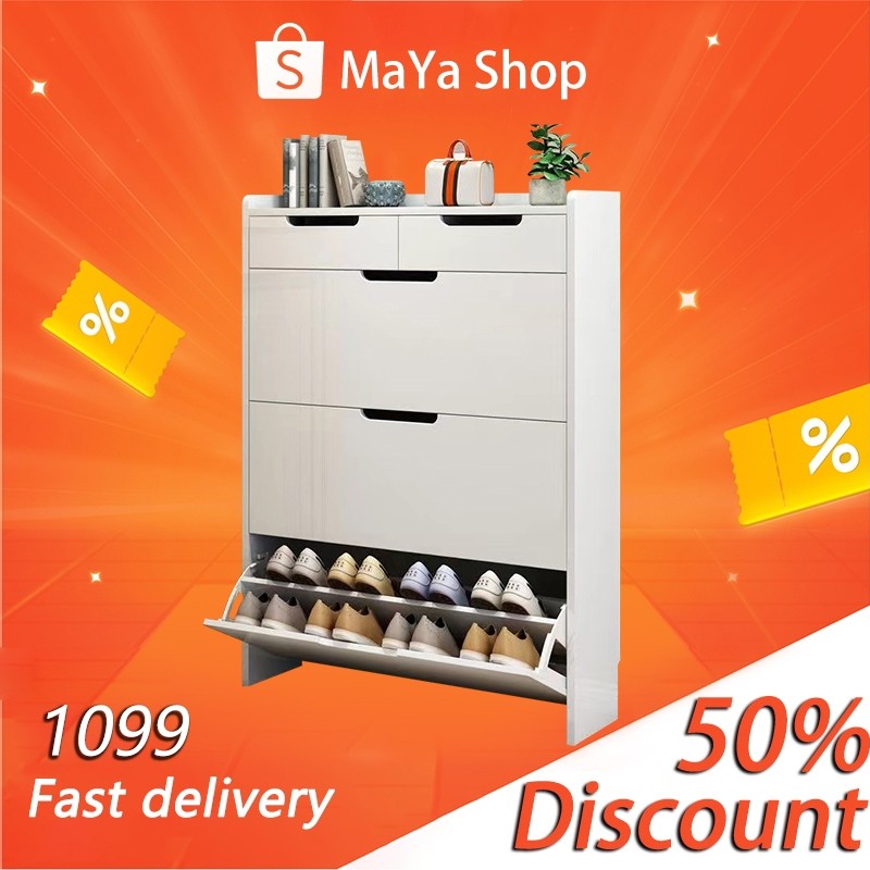 MaYa Shoe Cabinet Shoe Rack Family Storage Cabinet Wood Cabinet ...