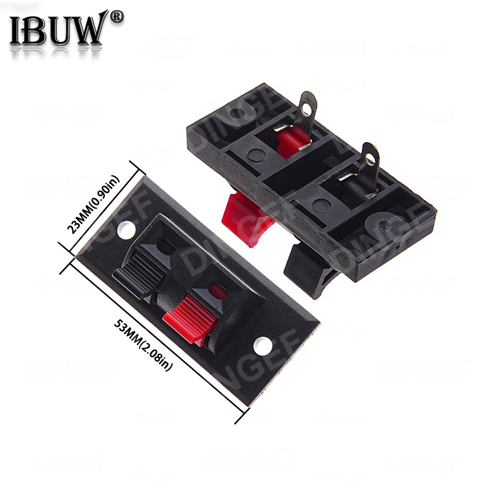 5PCS Plastic 2/4/6/8/12 Positions Connector Terminal Push In Jack ...